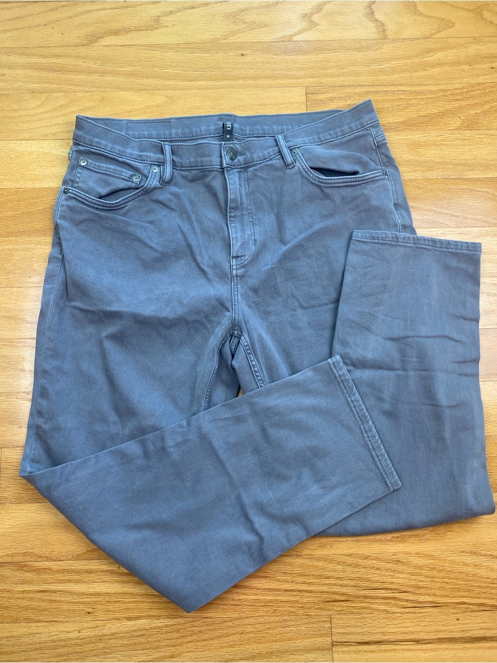 Vuori Men’s 36 Benton Stretch Twill Pant Classic Fit Jeans Cavern Grey V4041-30